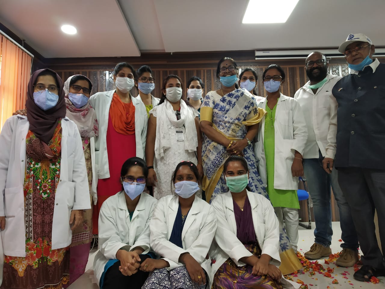 Telugu State`s I.H.R.O Team Honored Corona Warriors in Hyderabad City