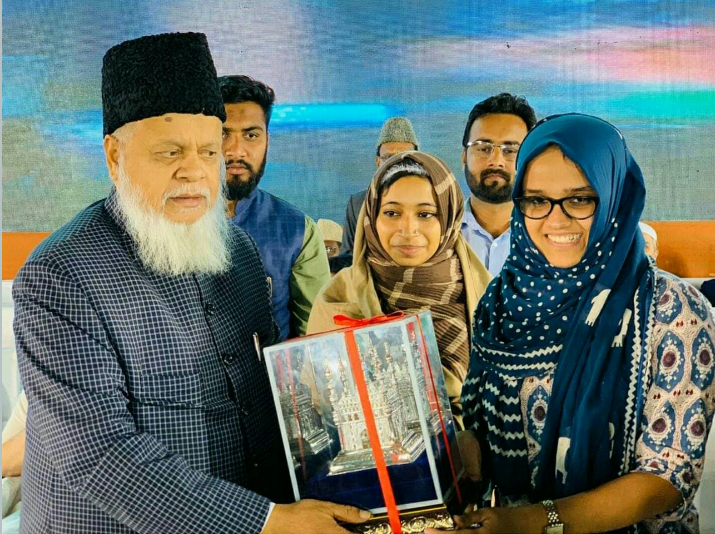 HYDERABAD: Felicitiec # JAMIA MILLIA UNIVERSITY. Students LADEEDA FARANA & AYSHA RENNA, 