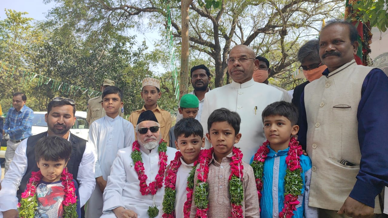 Telangana State Human Rights Commission  In Association with International Human Rights Organization held   Human Rights Awareness Camp at Bargah Hazrath Syed Imam Ali Shah Quadri