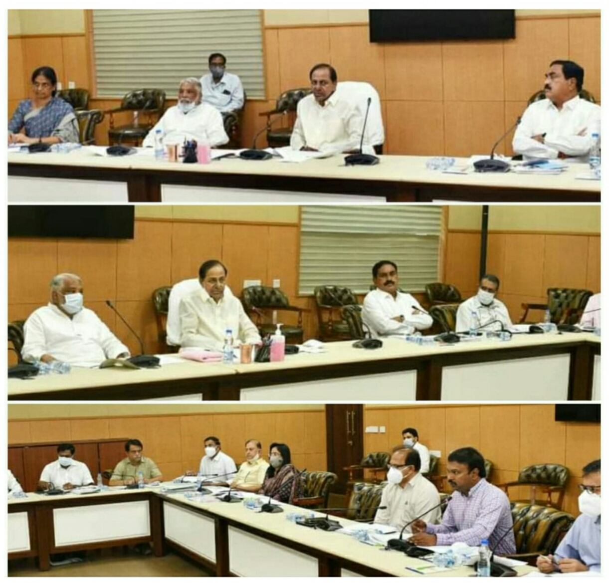 A HIGH-LEVEL REVIEW MEETING HELD AT PRAGATHI BHAVAN, CHAIRED BY CHIEF MINISTER SRI K.CHANDRASHEKAR RAO HAS DECIDED TO REOPEN ALL PRI ATE & PUBLICE EDUCATIONAL INSTITUTIONS IN THE STATE