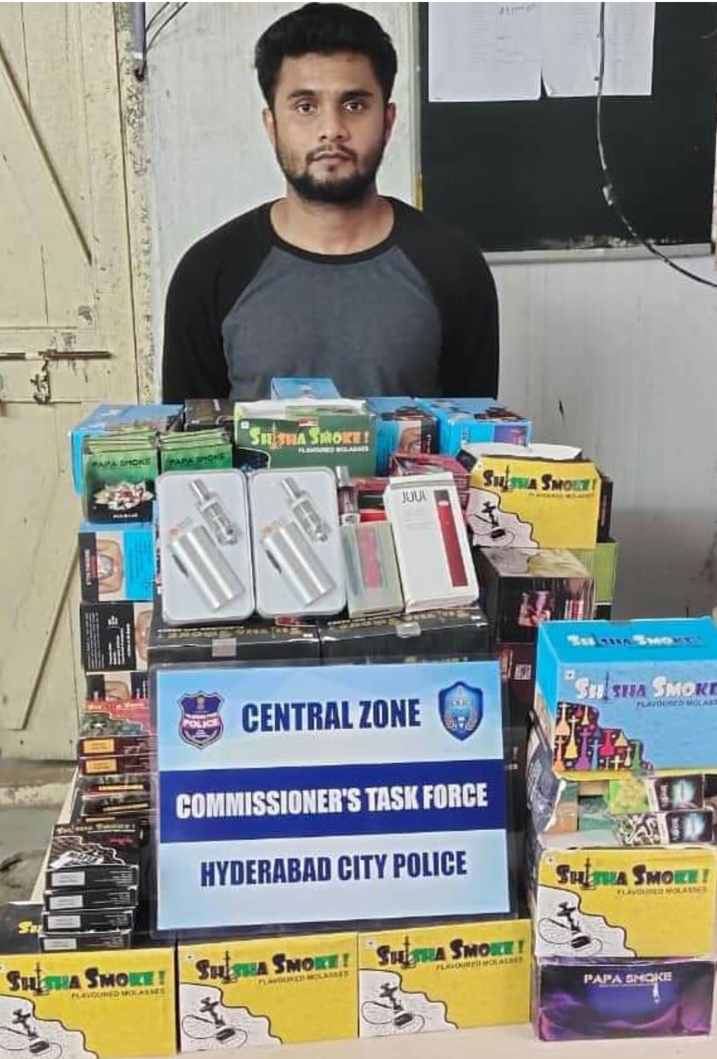 RAIDED ON A SHOP M/S GULNAR
