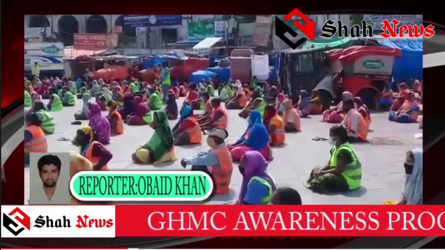 GHMC AWARENESS PROGRAM WITH MAYOR & CHARMINAR MLA MUMTAZ KHAN CORPORATER SOHAIL QUADRI...