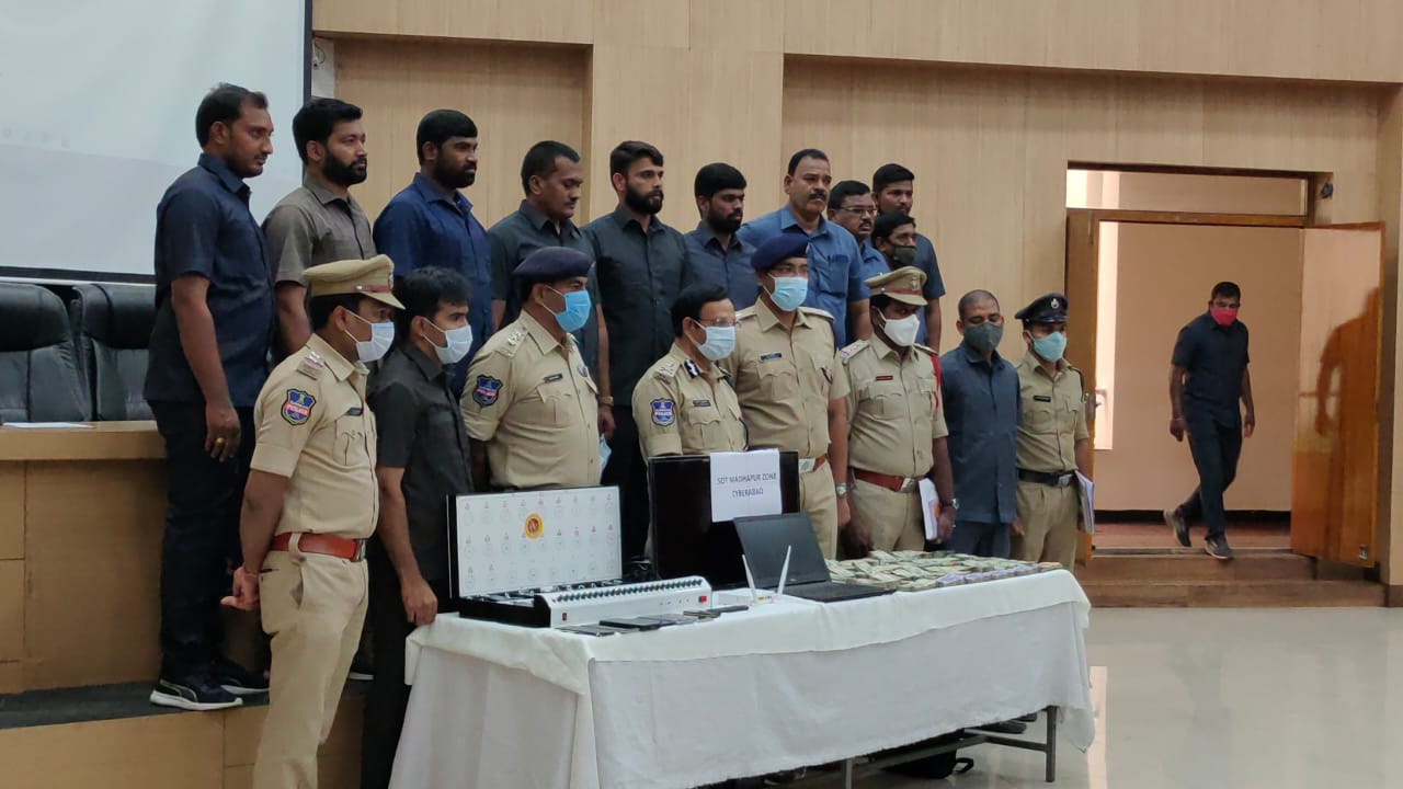 ARTEST OF THE ORGANIZED ONLINE CRICKET BETTING BOOKIES & RECOVERED TOTAL PROPERTY W/Rs.23,80,000/-