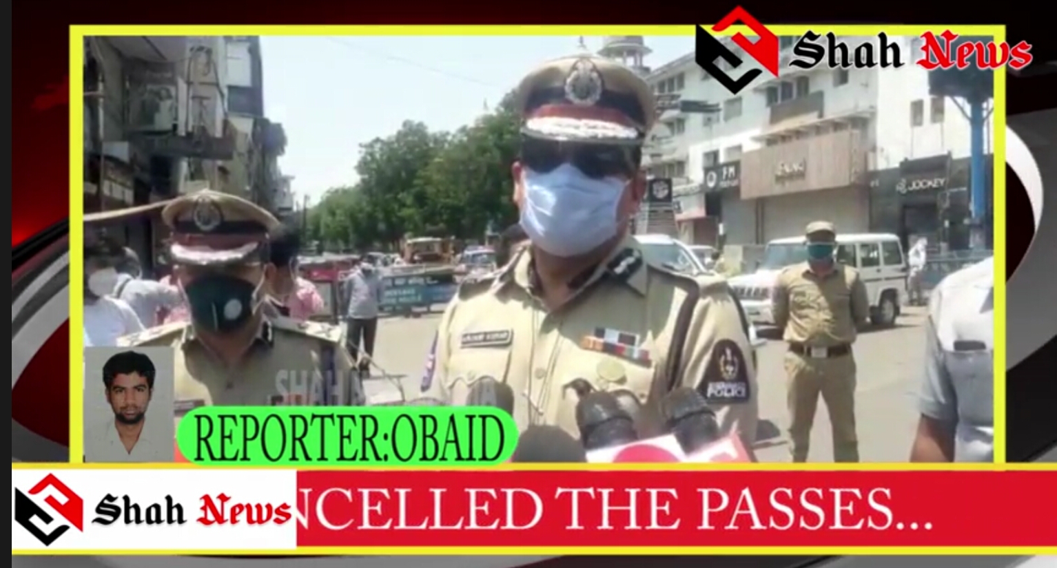 HYDERABAD CITY POLICE COMMISSIONER ANJANI KUMAR SIR SAID THAT WHO WILL MISUSE PASSES WE WILL CANCELLED THE PASSES...