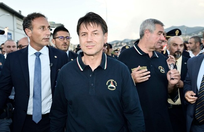 Italian PM declares 12-month state of emergency in Genoa after bridge collapse